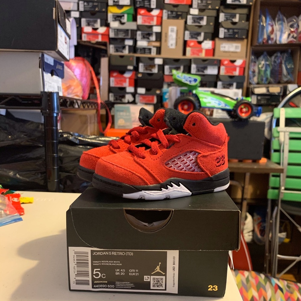 Jordan 5 raging bulls td 5c